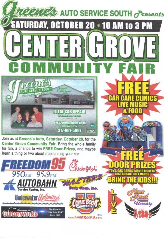 Greene's Auto Service 2012 Community Fair