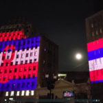 Video Multimedia Salute to Veterans on Indianapolis Monument Circle