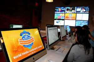 Superbowl XLVI Social Media Command Center - AroundIndy.com